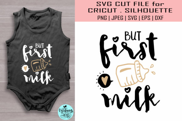 But First Milk Svg: A Charming Graphics Asset for T-Shirt Designs