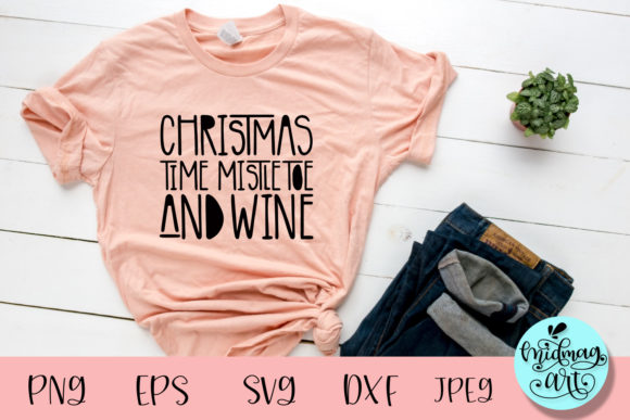 Christmas Time Svg: A Versatile Graphic for T-Shirt Designs