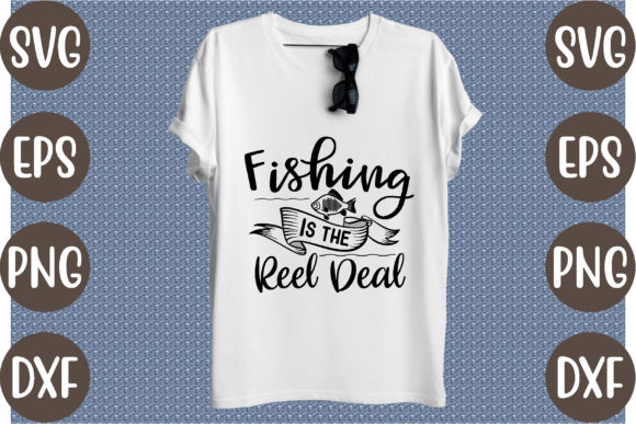 Fishing is the Reel Deal: A Must-Have for T-Shirt Designs and Graphics