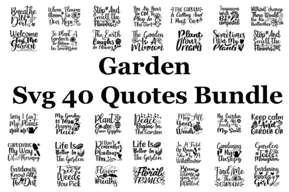 Garden 40 Quotes Bundle: A Versatile Design Review
