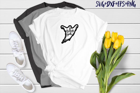 Hallowen Design Boo Yah: A Versatile Graphics Asset for T-Shirt Designs