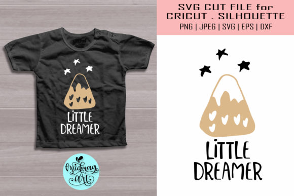 Little Dreamer Svg, Baby Svg: A Delightful Embroidery Design