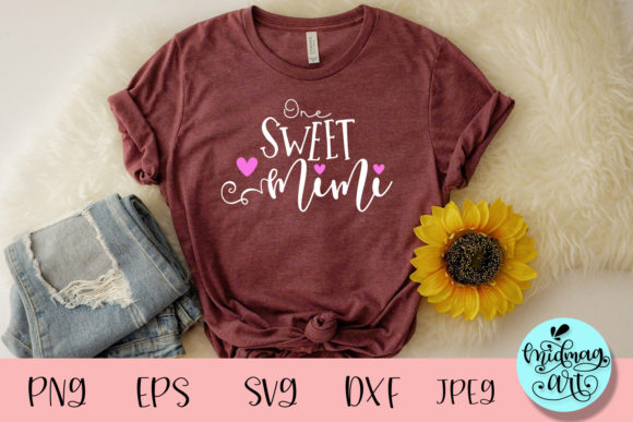 One Sweet Mimi CUT FILE, Valentine Svg