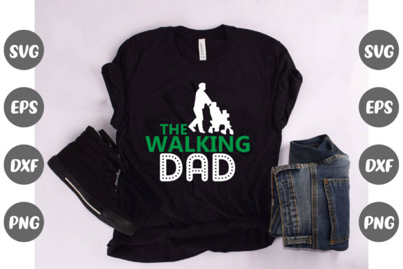 Review: The Walking Dad Design for T-Shirt Graphics